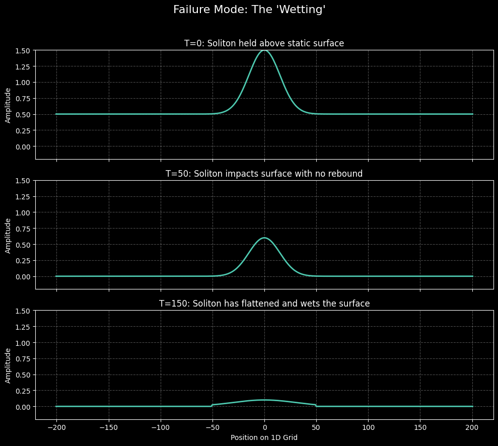 RDU simulation of the Wetting failure mode.